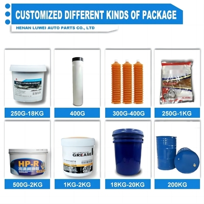 NSF Υψηλής Θερμοκρασίας Κίτρινο Grease Lithium Base Grease Tube για Αυτοκίνητα Οχήματα