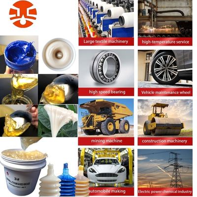 Πολλαπλό χρήσιμο κίτρινο λιπαντικό λίπος με βάση λιθίου για ανθεκτικά στη σκόνη μηχανήματα κατασκευής